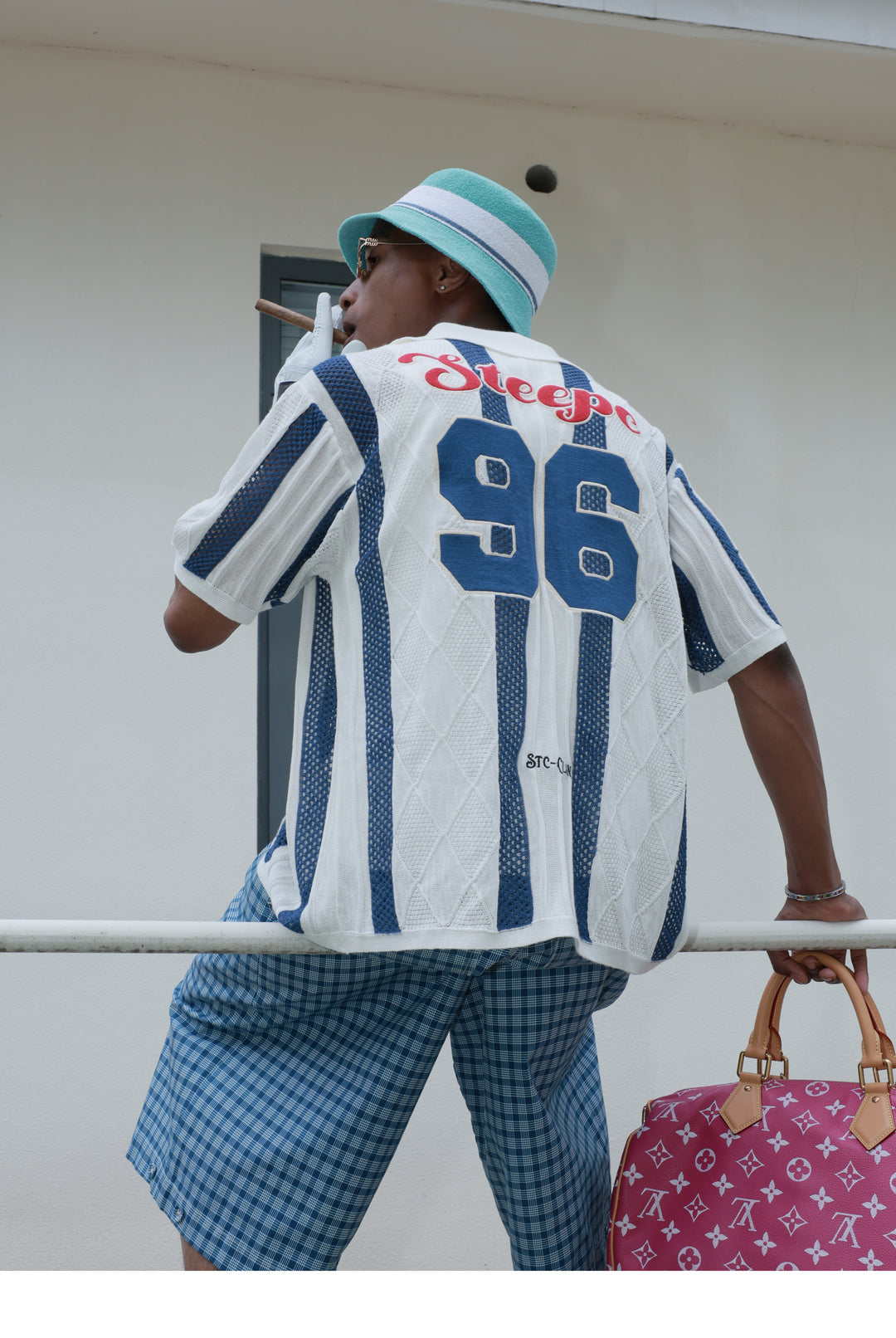 STEEPC Colorblock Knit Short Sleeve Shirt | Face 3 Face