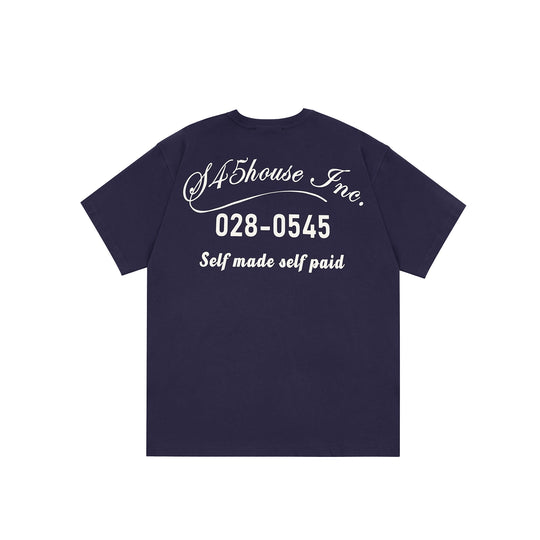 S45 Text Typography Printed Tee | Face 3 Face