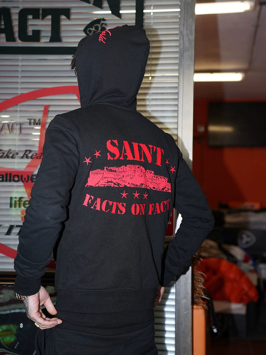 TGFCLUB x SNOWMAKER SAINT Zip Up Hoodie and Sweatpants | Face 3 Face