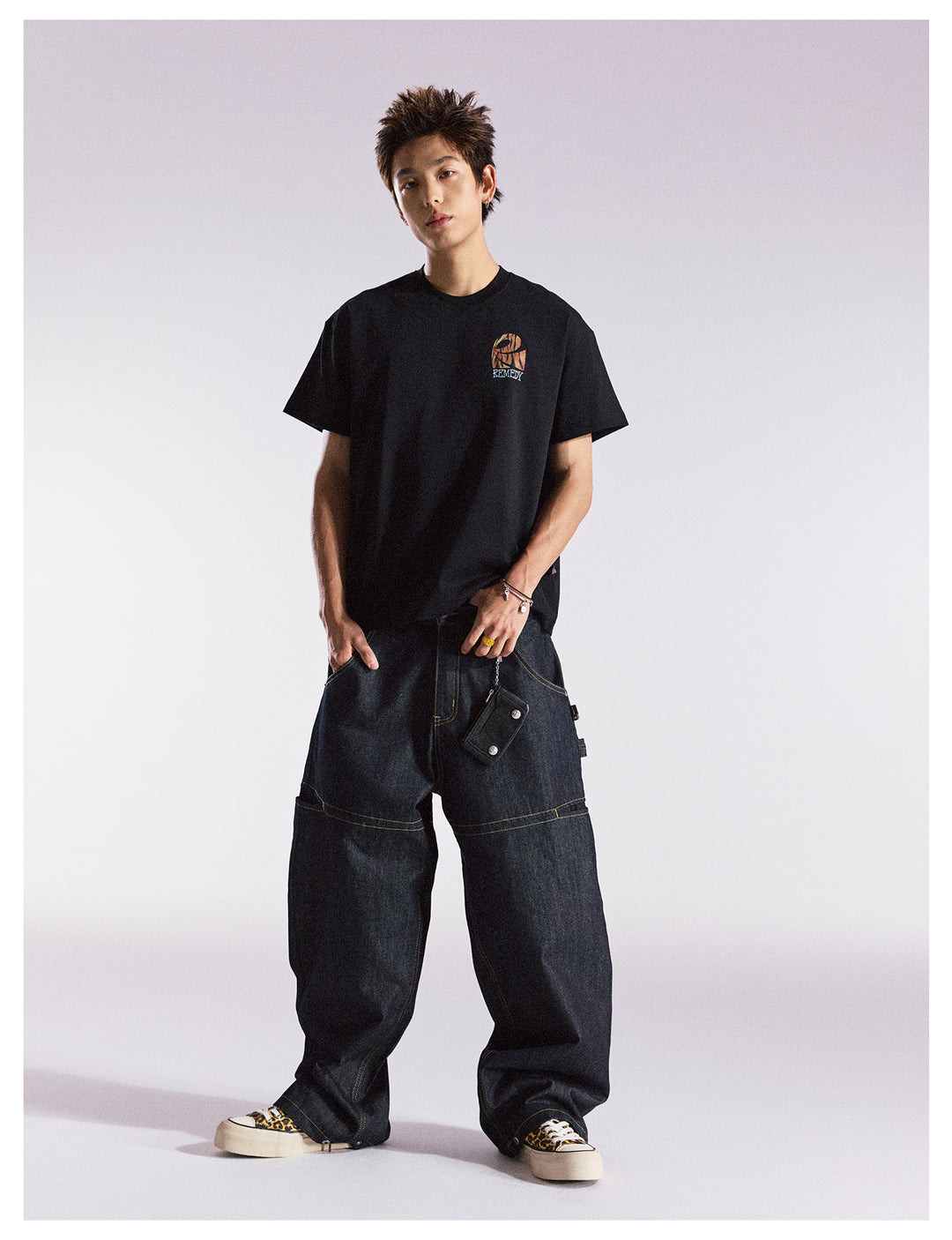 Remedy Animal Logo Print Tee | Face 3 Face