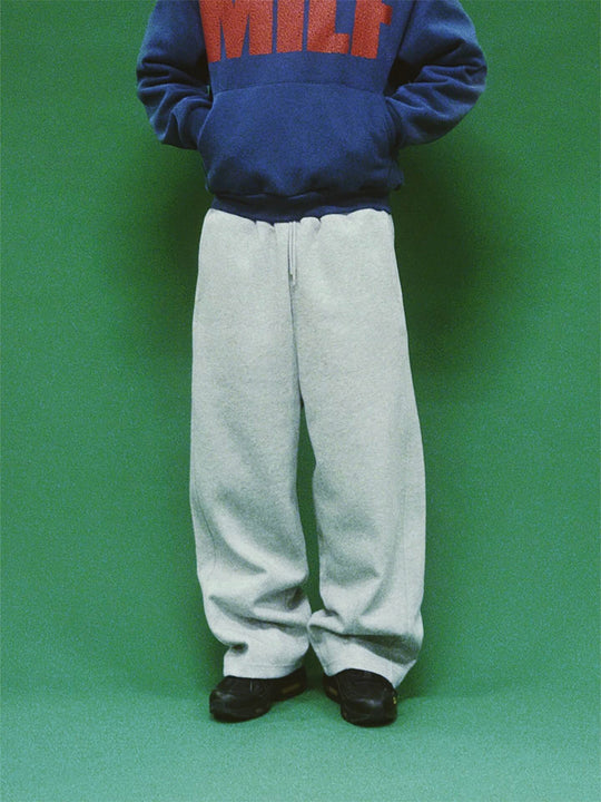 EVETS Gray Baggy Sweatpants | Face 3 Face