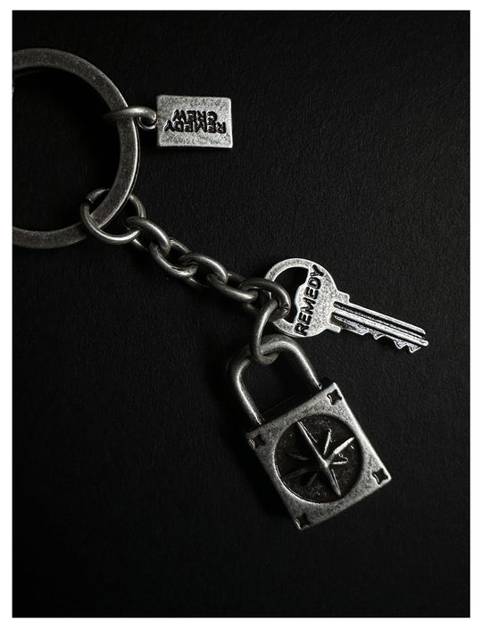 Remedy Key Lock Metal Keychain | Face 3 Face