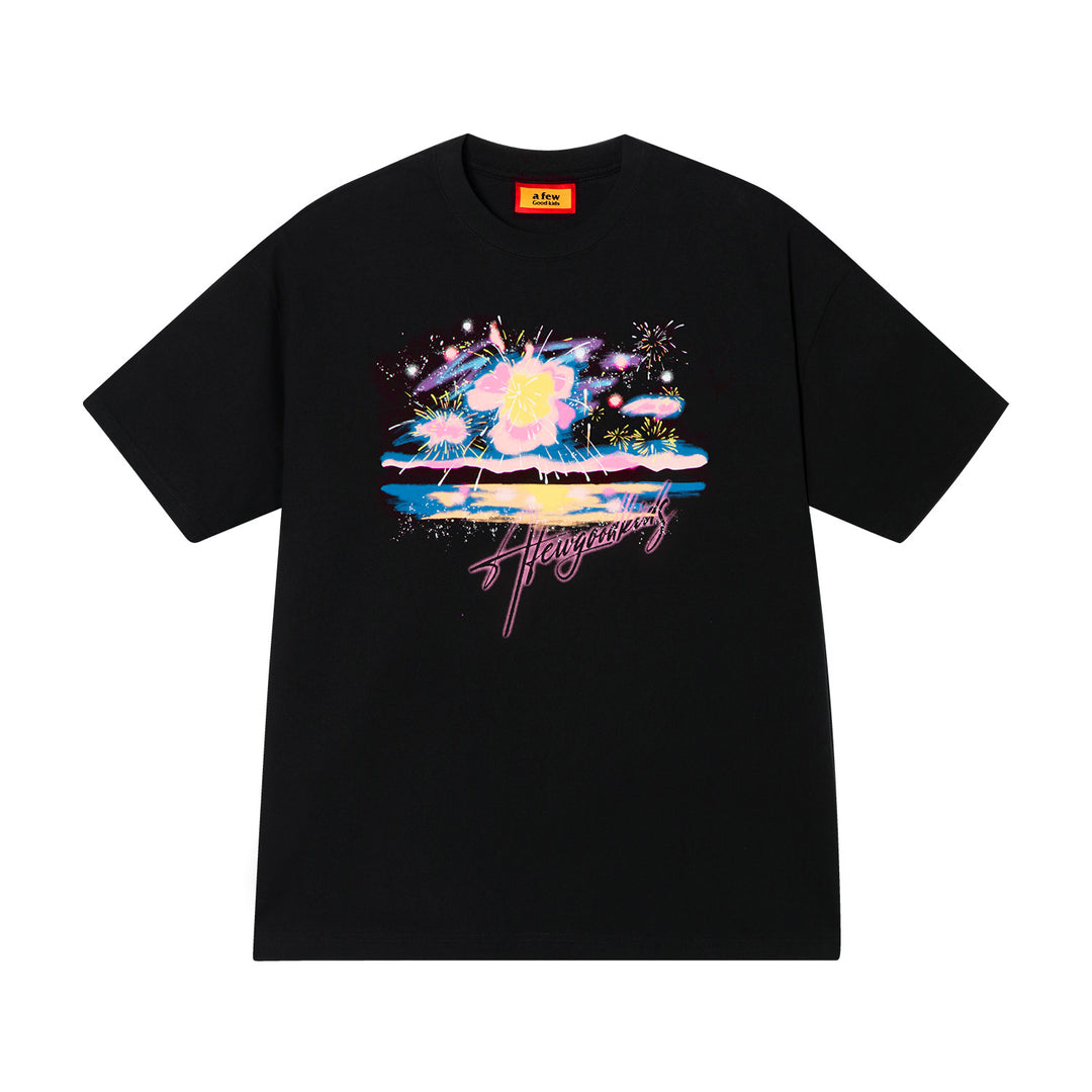 AFGK Fireworks Seascape Print Tee | Face 3 Face