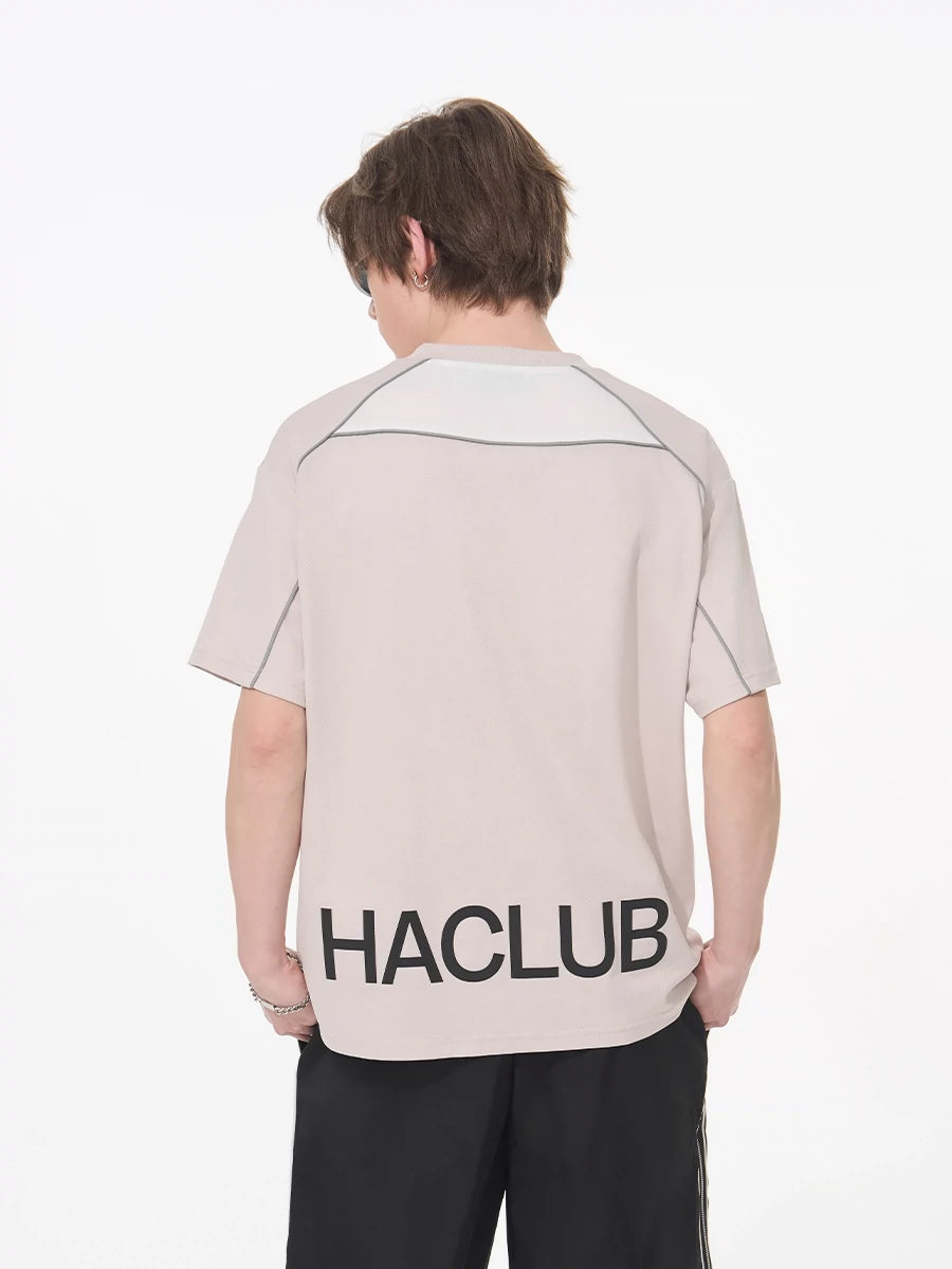 Harsh and Cruel Spliced Jersery Logo Tee