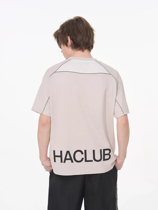 Harsh and Cruel Spliced Jersery Logo Tee
