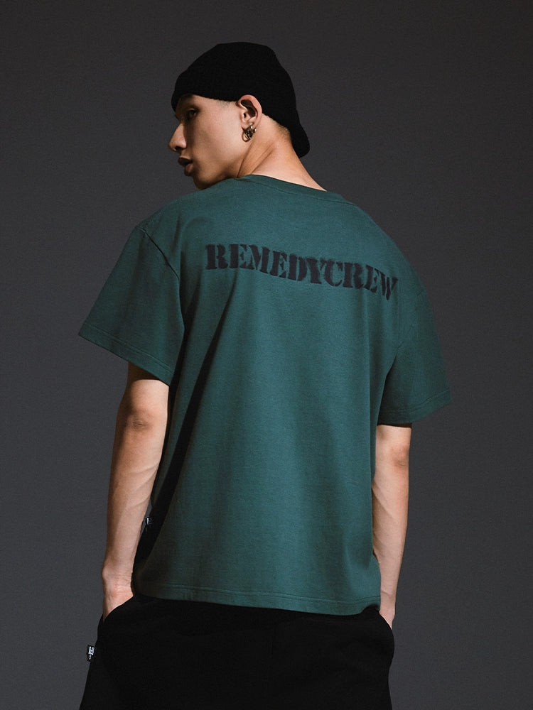 Remedy Military Stencil Print Tee | Face 3 Face