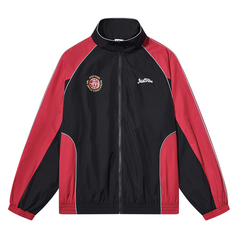 JUST VIBE Colorblock Track Jacket and Pants | Face 3 Face