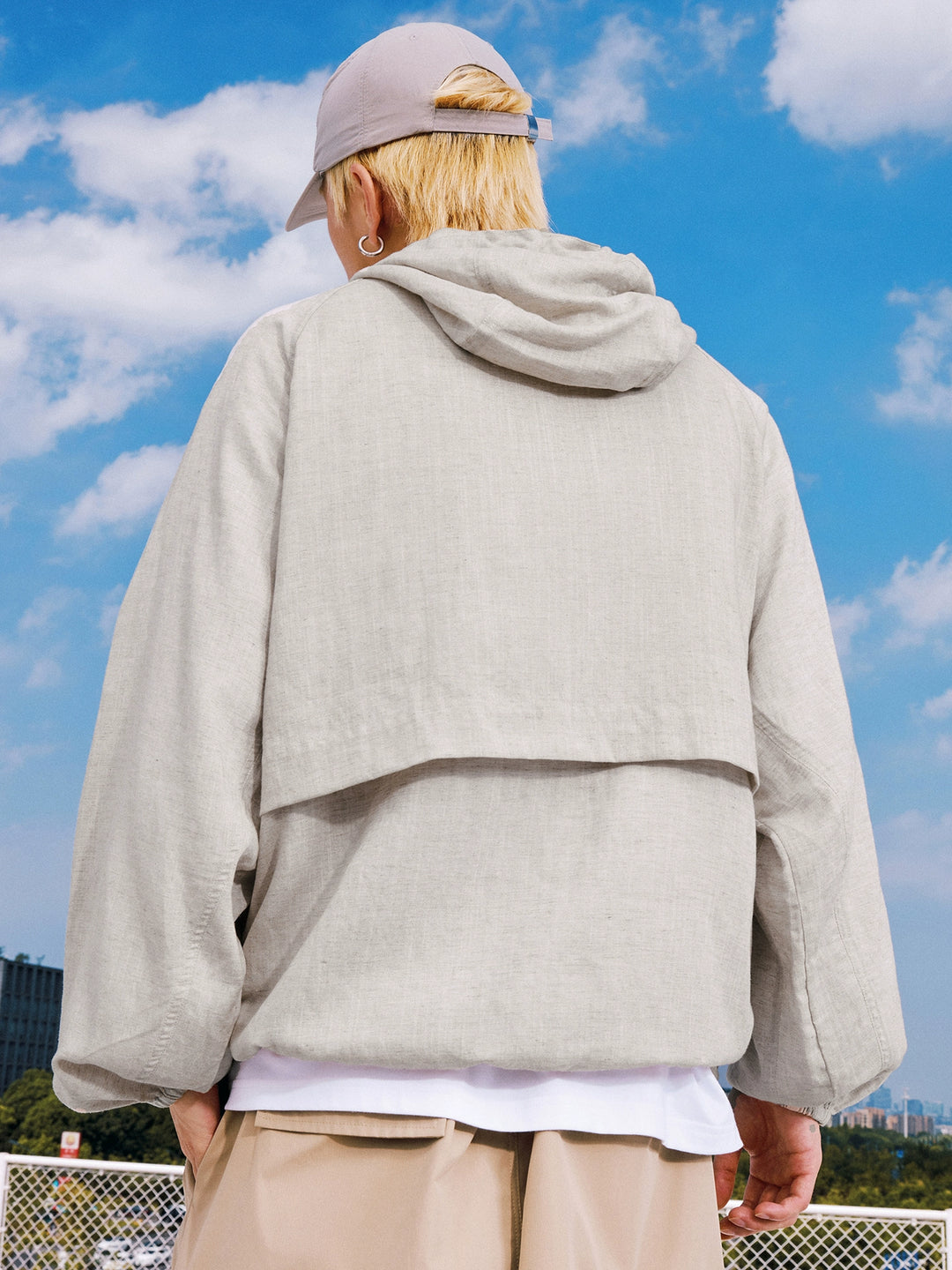 MEDM Lightweight Linen Outdoor Jacket | Face 3 Face