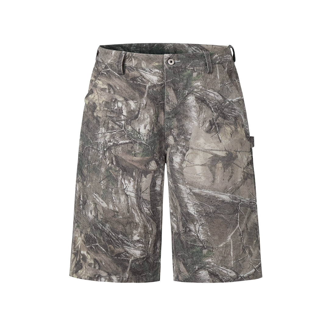 NOVACAM Tree Camouflage Work Baggy Shorts | Face 3 Face