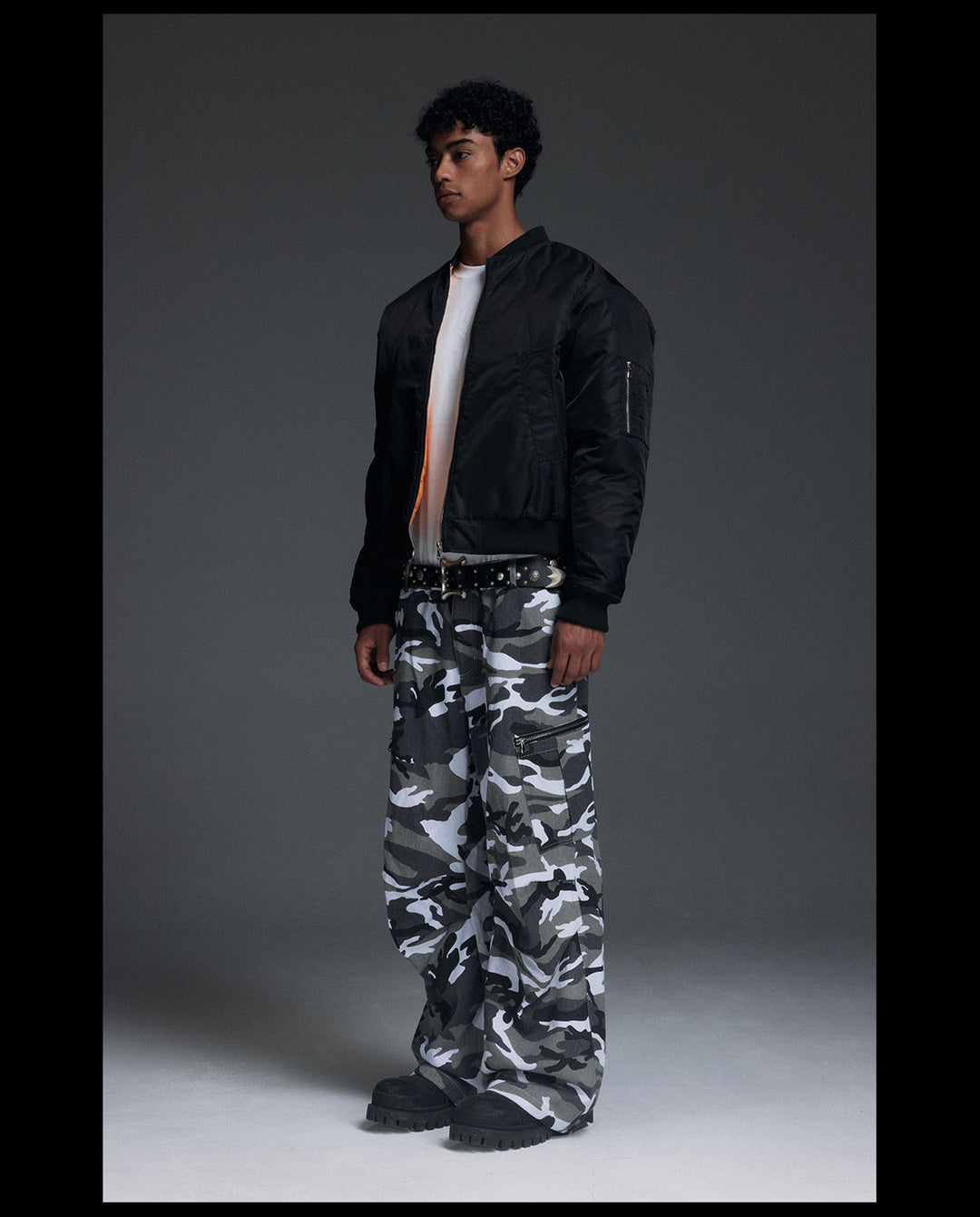 NOVACAM Black Short MA-1 Bomber Jacket | Face 3 Face