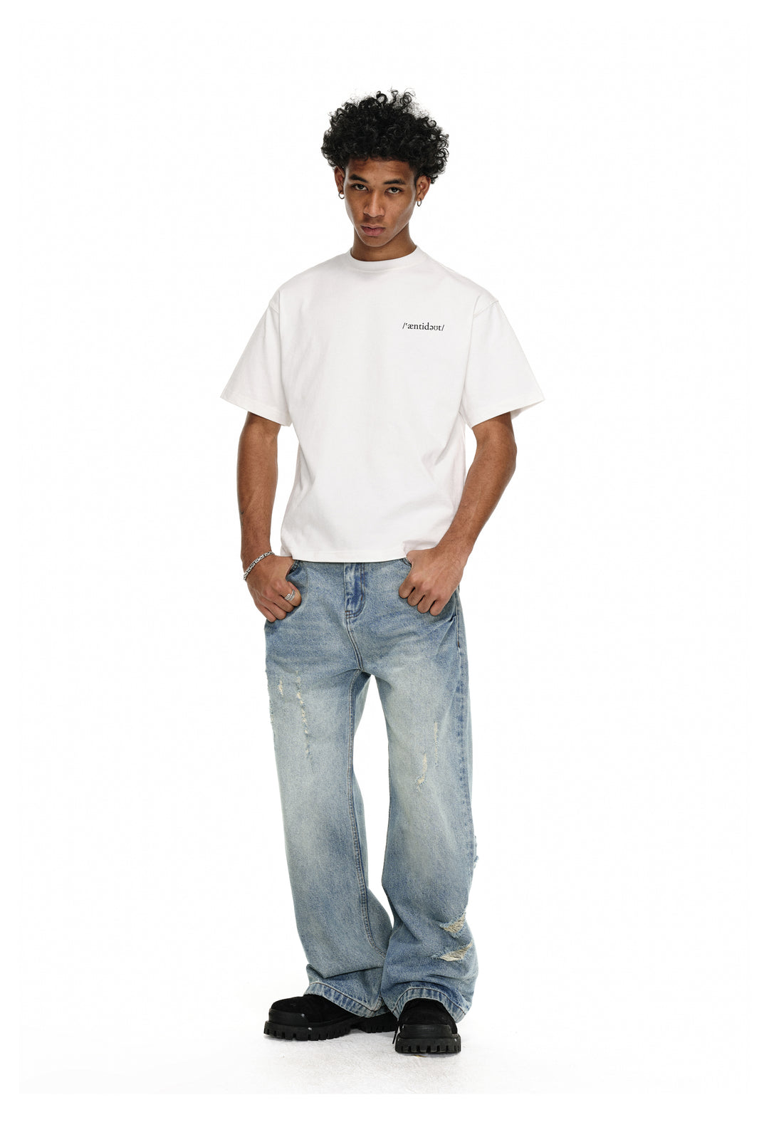 ANTIDOTE Phonogram Symbol Printed Tee | Face 3 Face