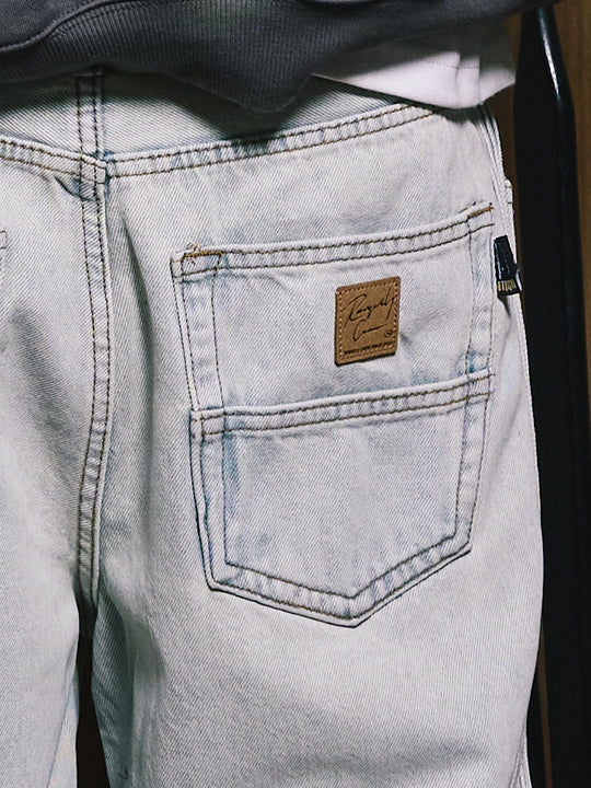 Remedy Washed Side Striped Jeans | Face 3 Face