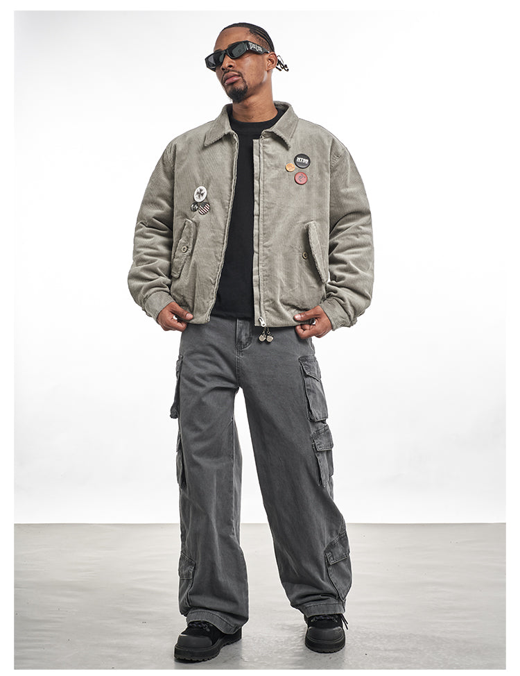 F3F Select Corduroy Work Bomber Jacket | Face 3 Face