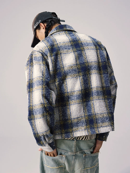 Remedy Ombre Check Jacket | Face 3 Face