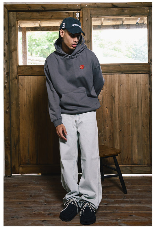 Remedy Metal Wax Seal Chain Embroidered Hoodie | Face 3 Face