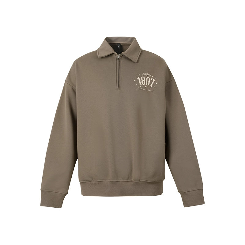 1807 Half Zip Polo Sweatshirt | Face 3 Face