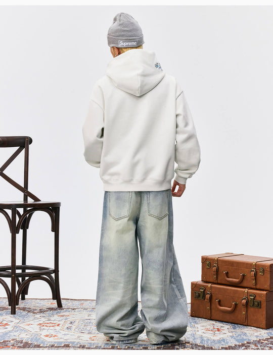 MEDM Ethnic Flower Embroidered Hoodie | Face 3 Face