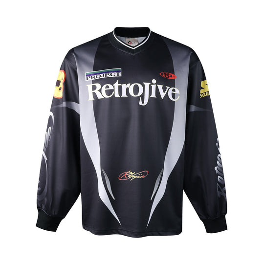 Retro Project Long Sleeve Racing Soccer Jersey Tee | Face 3 Face
