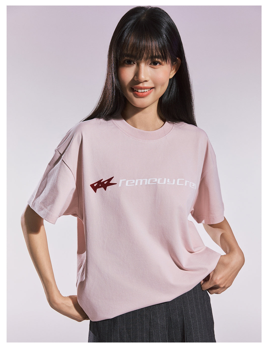 Remedy Gradient Logo Print Tee | Face 3 Face