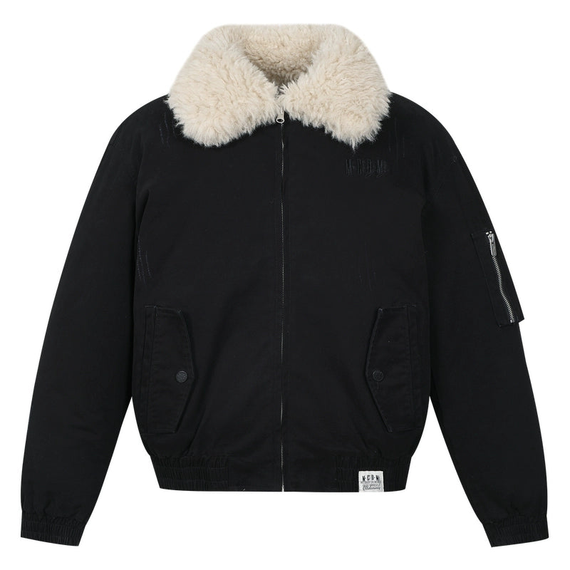 MEDM Reversible Sherpa Flight Jacket | Face 3 Face