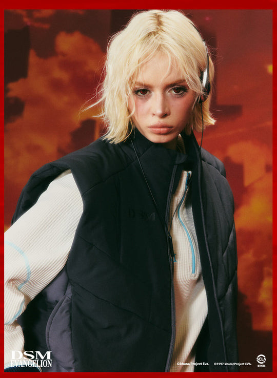 DSM x EVA Plugsuit Inspired Utility Vest | Face 3 Face