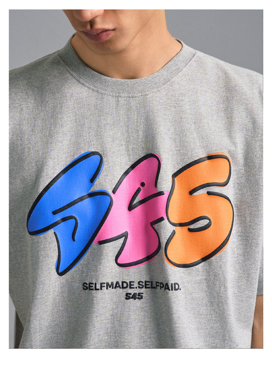 S45 Letter Graffiti Logo Tee | Face 3 Face