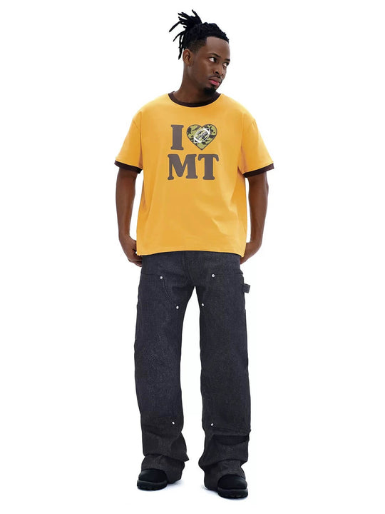 F3F Select High Rise Baggy Double Knee Painter Jeans