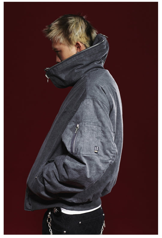 Remedy Multi Zipper Reversible MA-1 Bomber Jacket | Face 3 Face