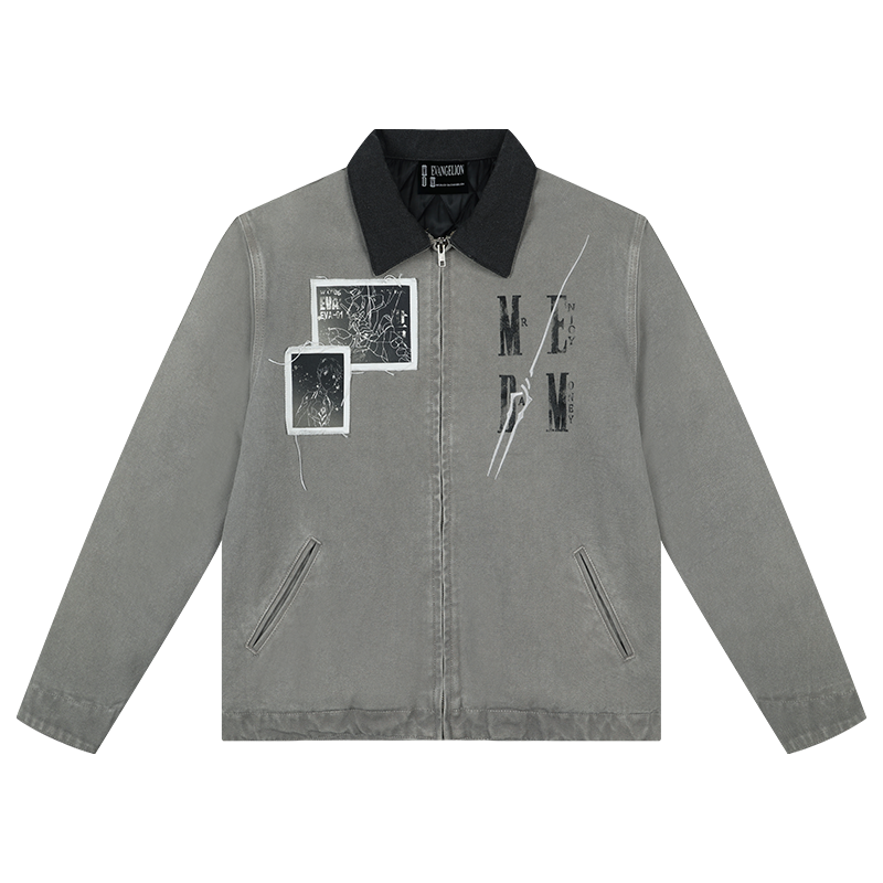 MEDM x EVA Unit-01, Unit-02 Washed Detroit Jacket | Face 3 Face