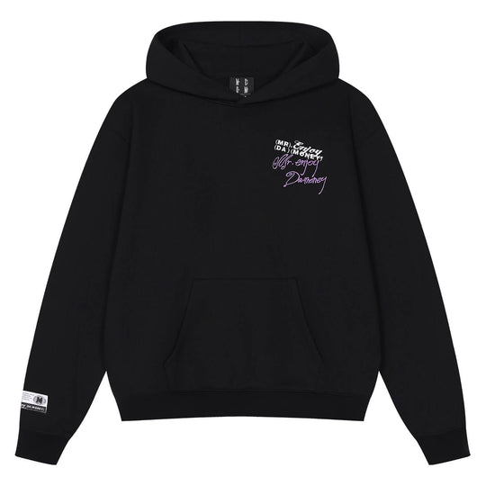 MEDM Handwritten Logo Print Hoodie | Face 3 Face