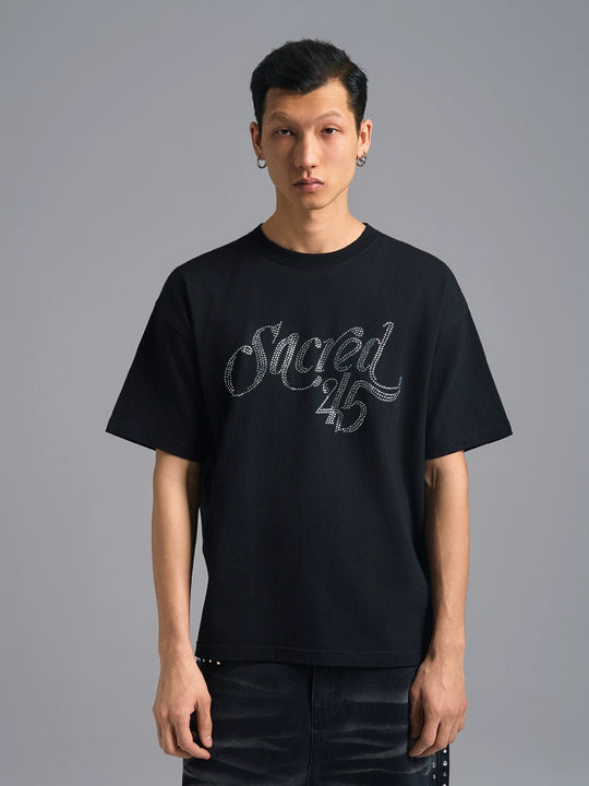 S45 Rhinestone Logo Tee | Face 3 Face