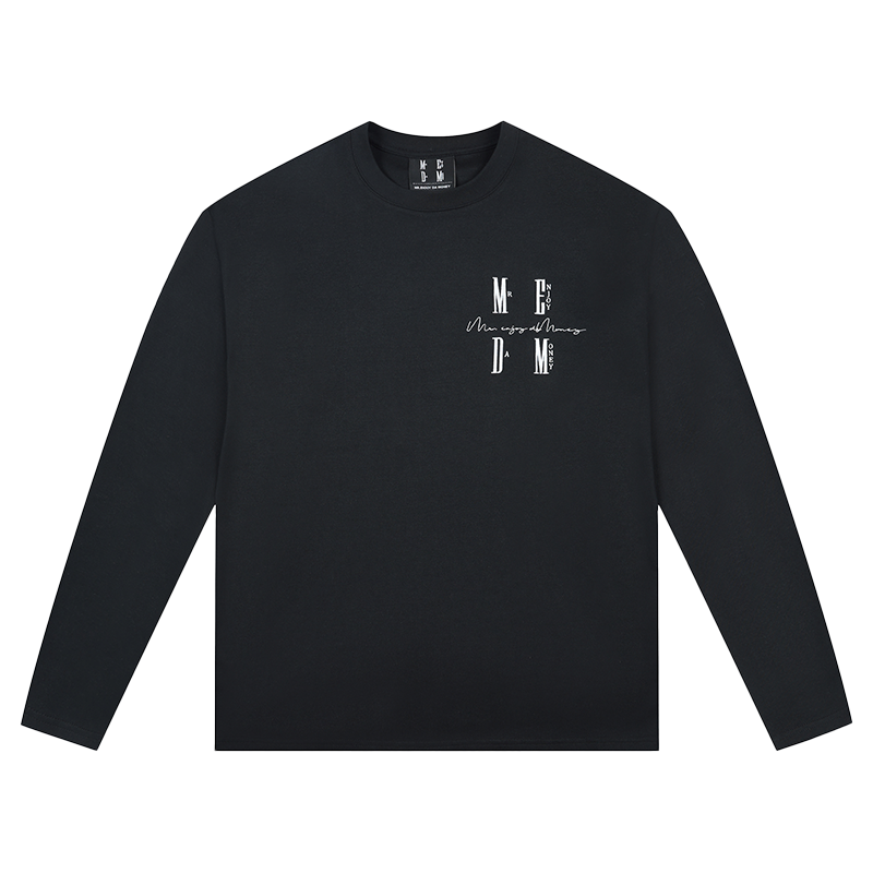 MEDM Basic Logo Comfort Temperature Long Sleeve Tee | Face 3 Face