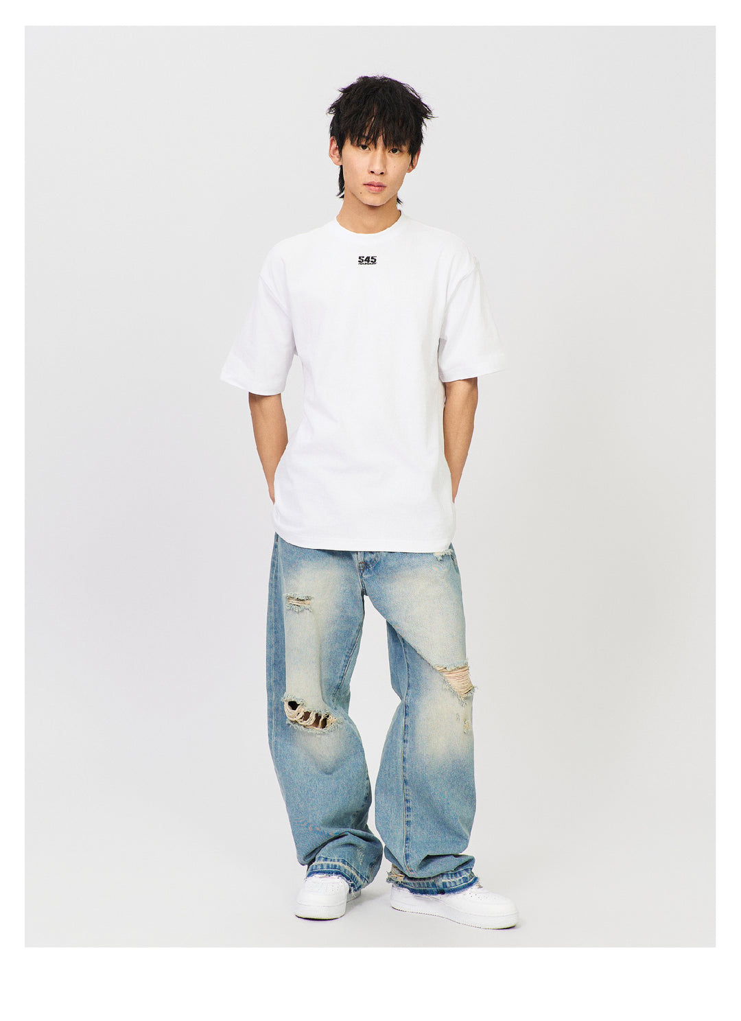 S45 Small Logo Basic Tee | Face 3 Face