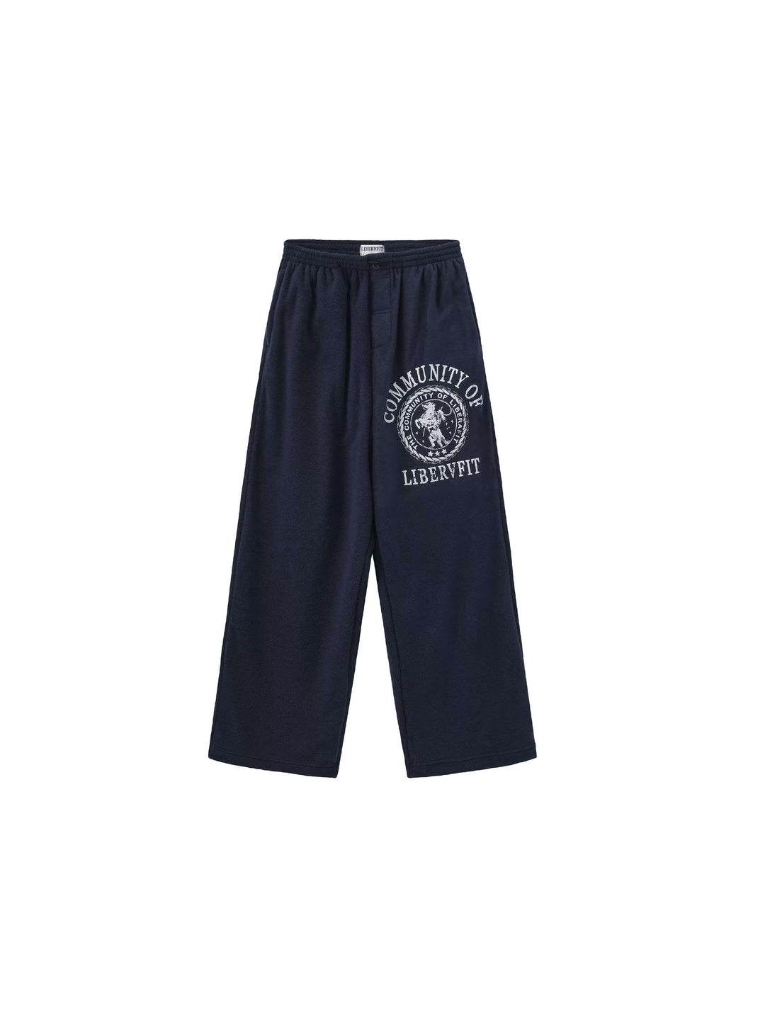 LIBERAFIT Hand Painted Polar Fleece Baggy Sweatpants | Face 3 Face