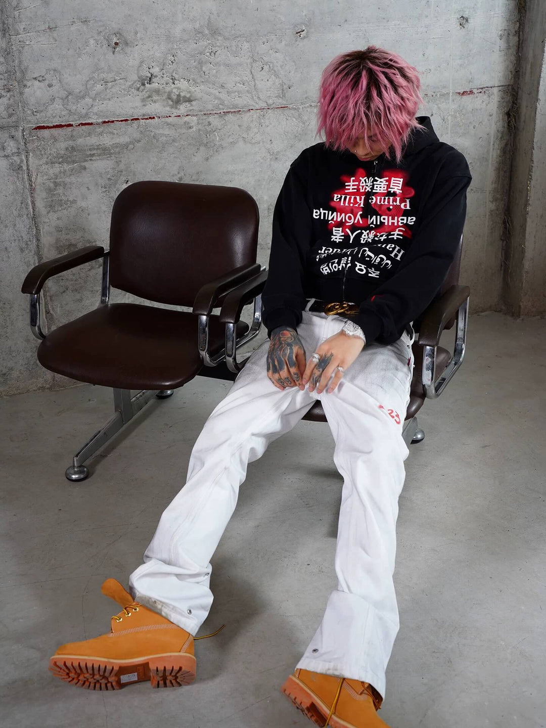 TGFCLUB Prime Killer Graphic Cropped Zip Up Hoodie | Face 3 Face