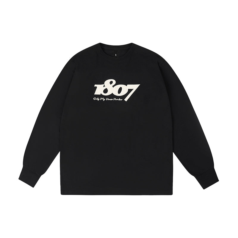 1807 Still Going Patch Logo Long Sleeve Tee | Face 3 Face