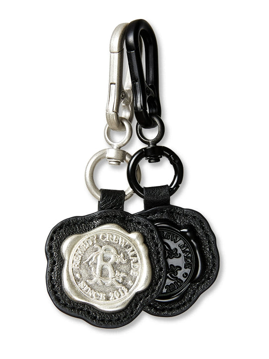 Remedy Metal Wax Seal Keychain Charm | Face 3 Face