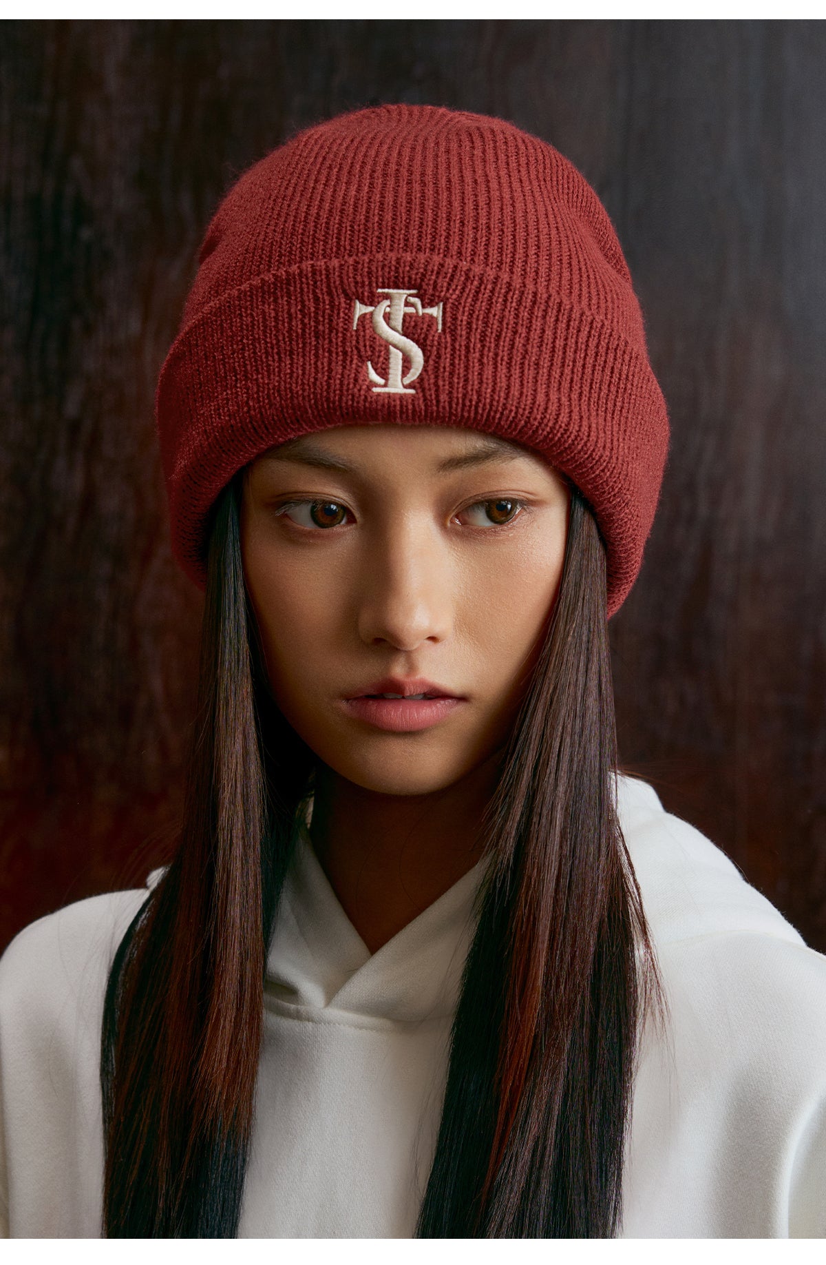 Small Town Kid Basic Logo Embroidery Beanie | Face 3 Face