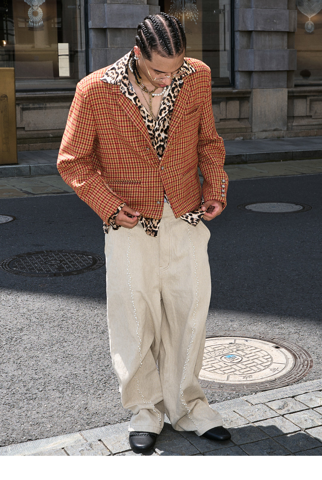 STEEPC Leopard Print Long Sleeve Shirt | Face 3 Face