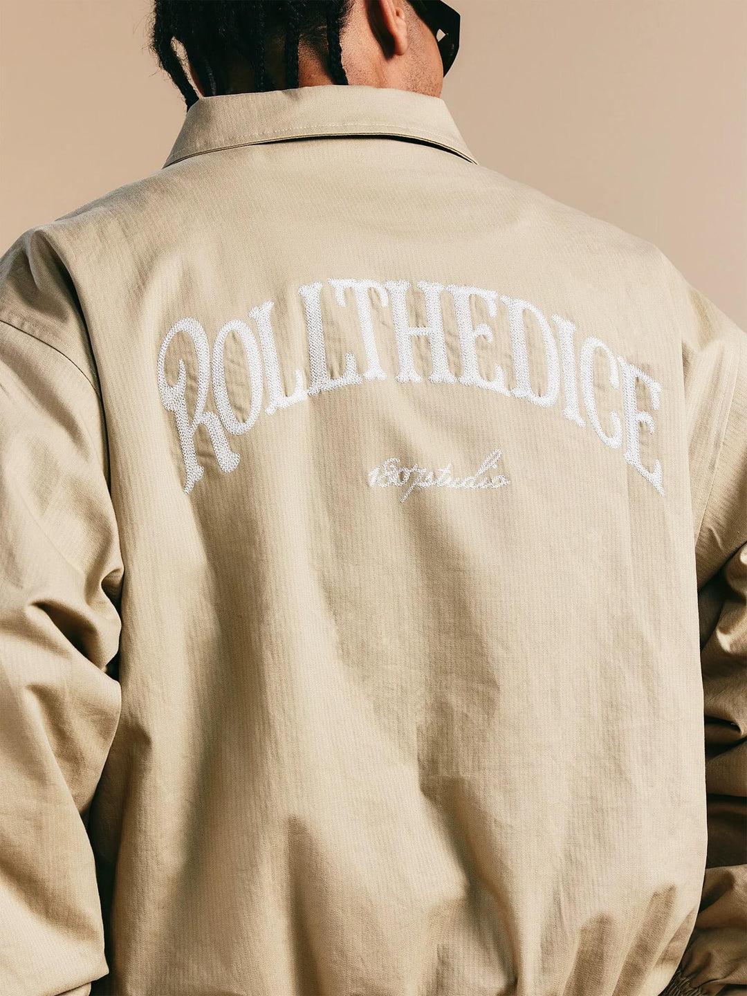 1807 ROLLTHEDICE Chain Stitched Coach Jacket | Face 3 Face