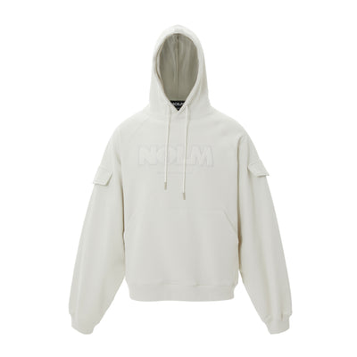 STEEPC NOLM Embroidered Logo Loose Hoodie | Face 3 Face