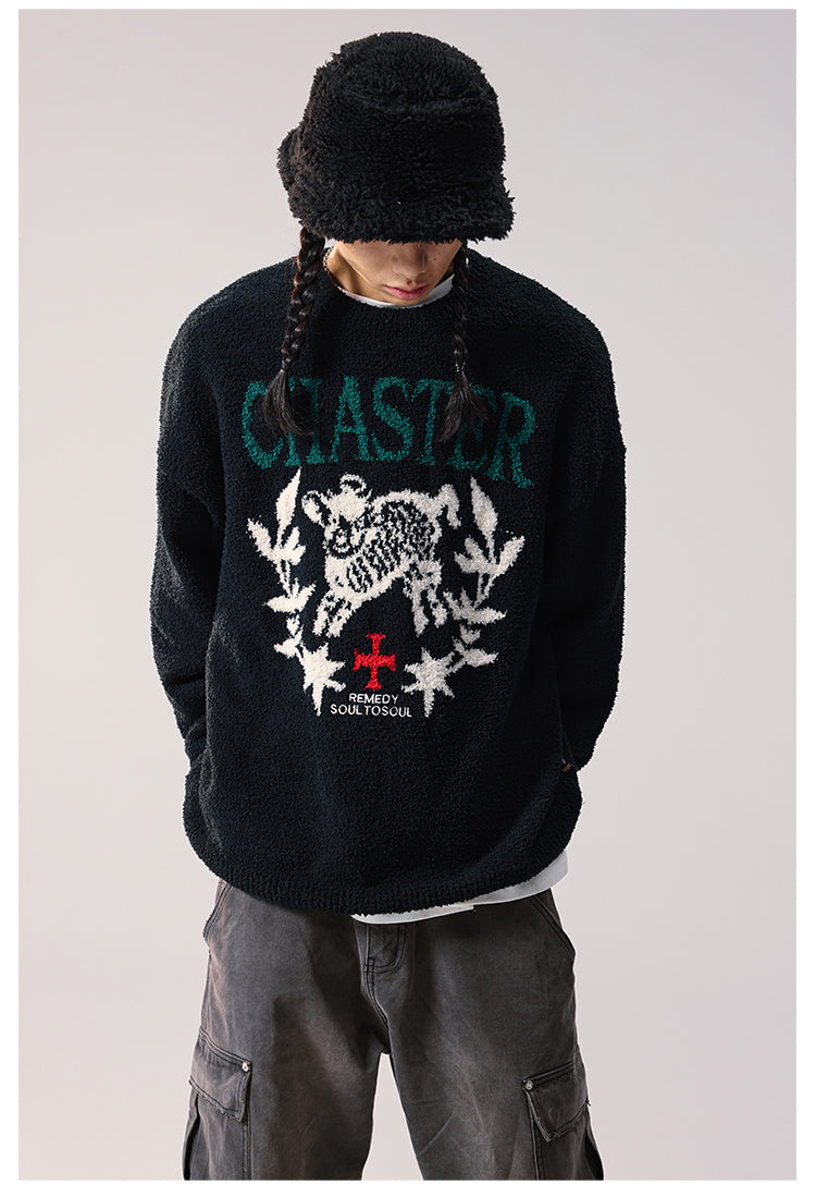 Remedy CHASTER Jacquard Knit Sweater | Face 3 Face