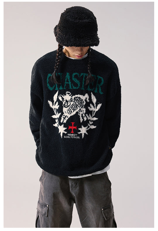 Remedy CHASTER Jacquard Knit Sweater | Face 3 Face