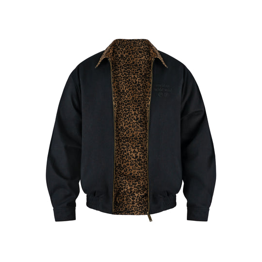 ANTIDOTE Leopard Reversible Detroit Jacket | Face 3 Face