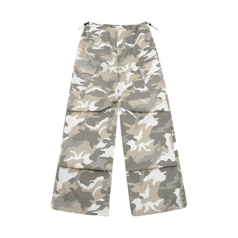 1807 Women’s Camouflage Patch Pocket Cargo Pants | Face 3 Face