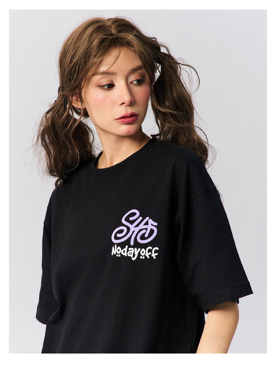 S45 Handwritten Logo Printed Tee | Face 3 Face