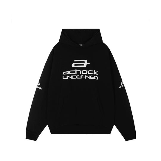 Achock Basic Logo Printed Hoodie | Face 3 Face
