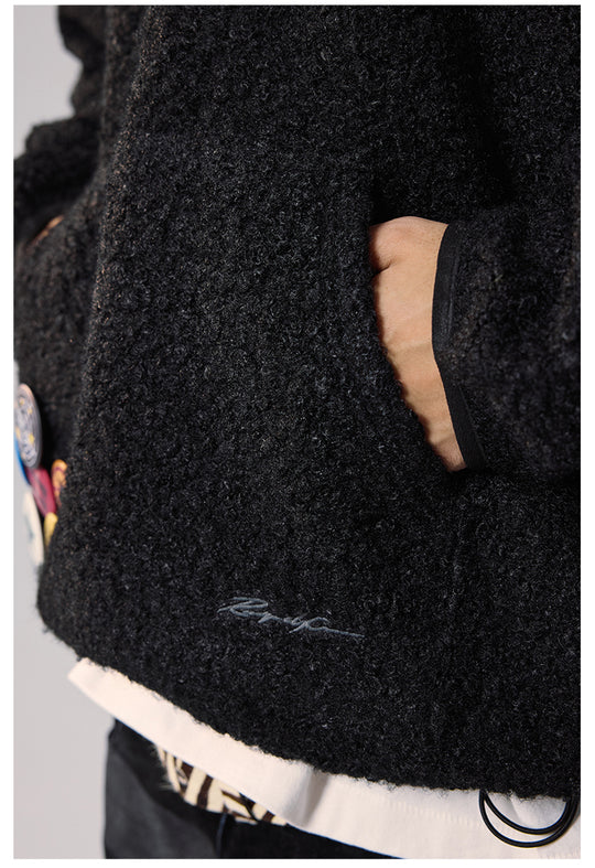 Remedy Sherpa Fleece Half Zip Hoodie | Face 3 Face