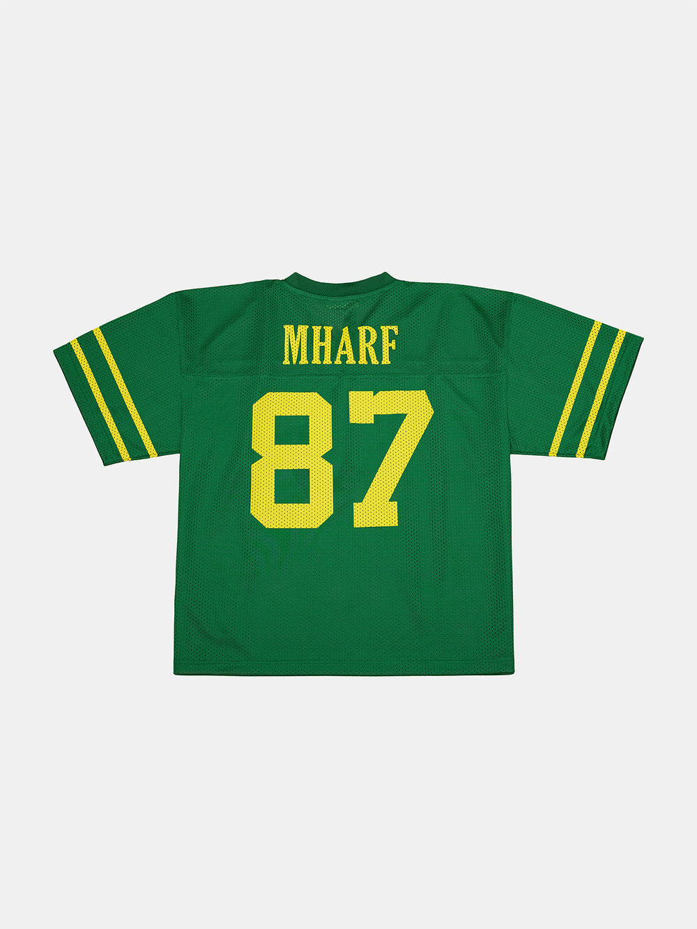 MHARF Green 87 Printed Bar Stripe Hockey Jersey | Face 3 Face