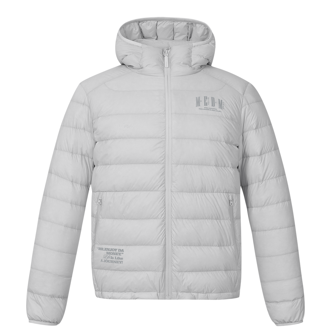 MEDM Waterproof Lightweight Hooded Down Jacket | Face 3 Face